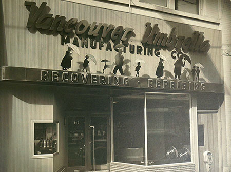 Vancouver Umbrella since 1929 - Vintage Shop